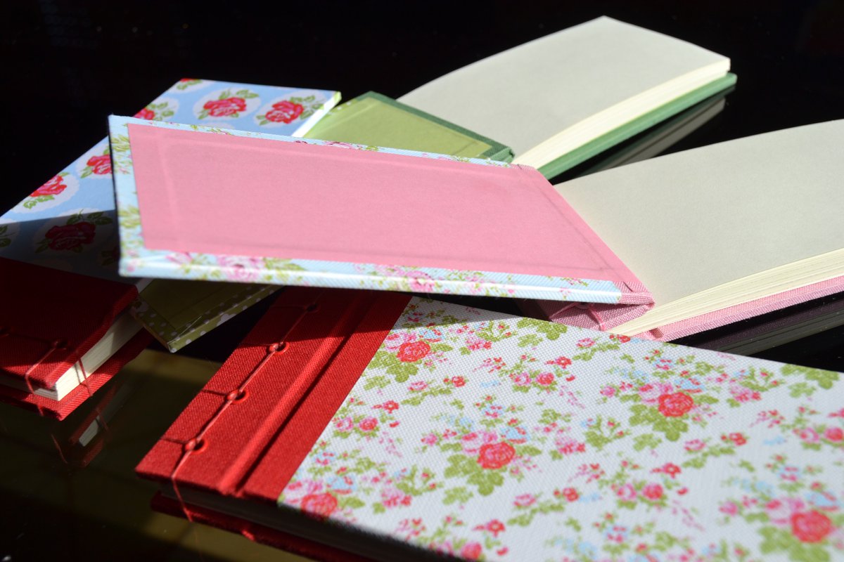 BBookbinding's tweet image. Taccuini Vintage-Spring in rilegatura giapponese #japanese  #primavera #butterfly #wonderland #handmade #bookbinding