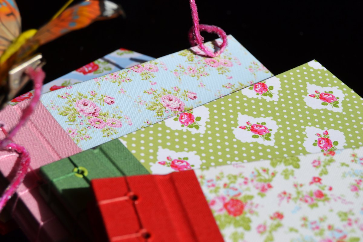 BBookbinding's tweet image. Taccuini Vintage-Spring in rilegatura giapponese #japanese  #primavera #butterfly #wonderland #handmade #bookbinding