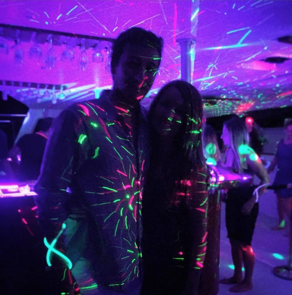 JimmyWatt222's tweet photo. We boozin... I mean cruisin. On a boat in the middle of the pacific you see #lights #lights #action #action #clubal⦠https://t.co/zd5UALyx7E