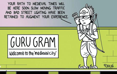 Those who cannot create can at least rename! #Gurugram