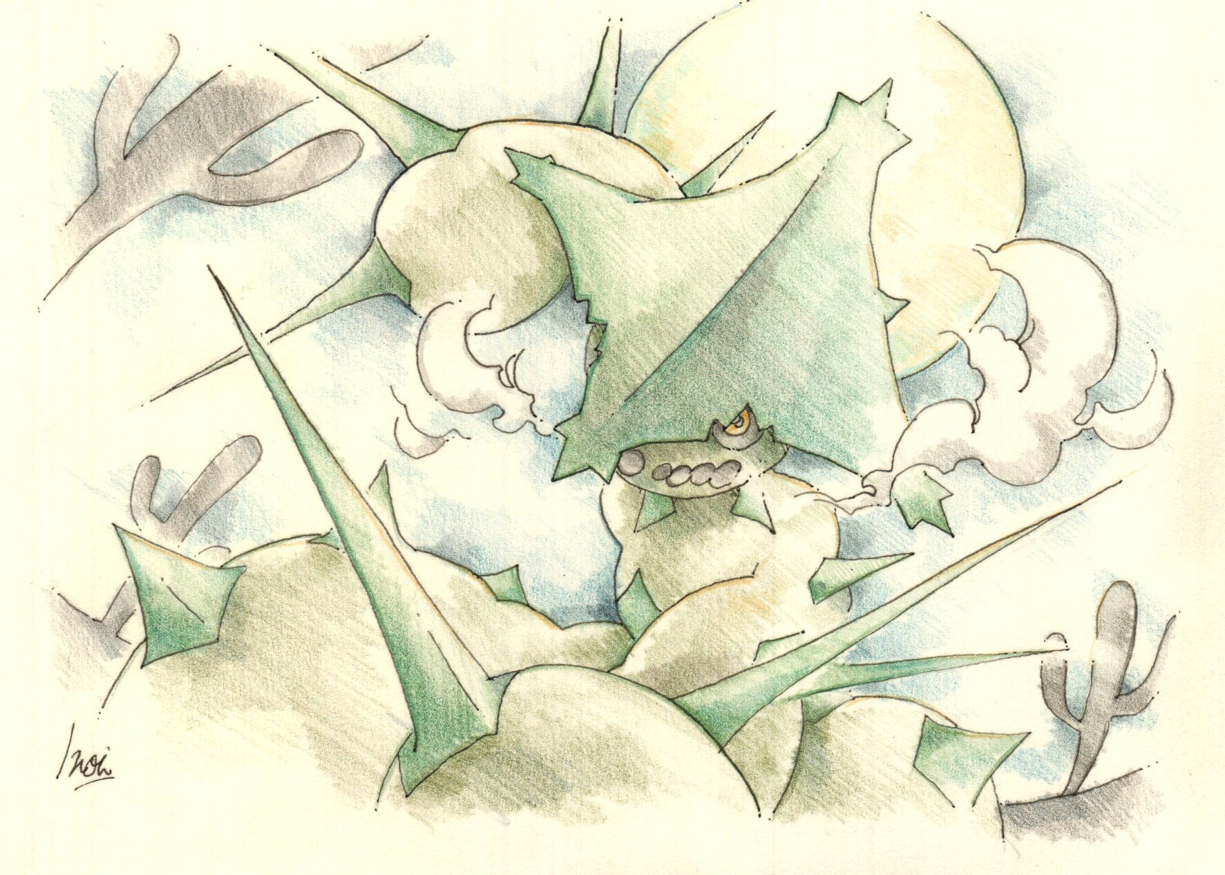 تويتر Inori على تويتر 今日のポケモン図鑑 ｎｏ ３５２ ノクタスの ニードルアーム T Co 0zs39uttmb