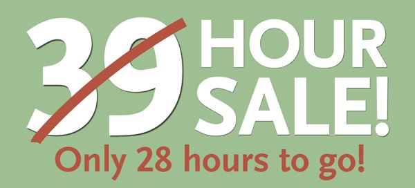FrontRoomFurn's tweet image. Hurry! Only 28 hours left in our 39 Hour Sale! Our entire selection is on sale, including all custom choices!