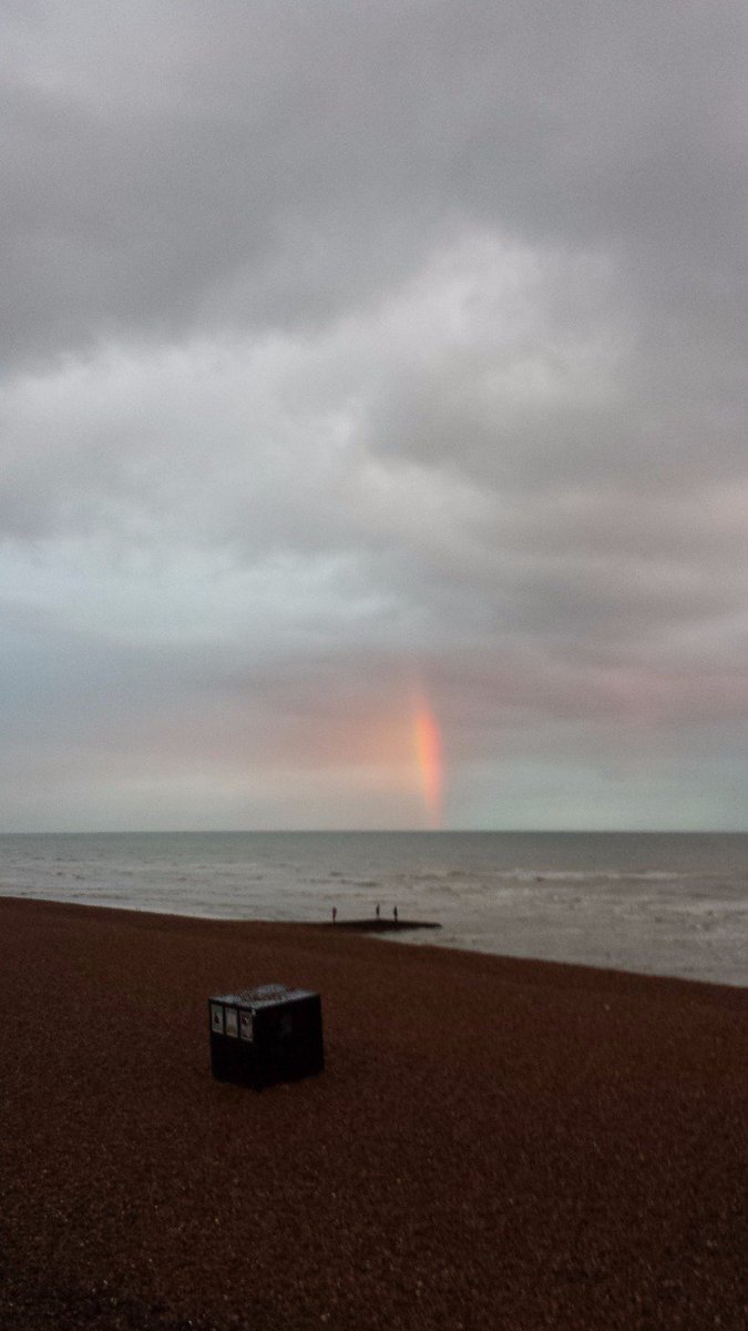 BTNPalacePier's tweet photo. A little colour from a rain filled morning , bring back the sun @BrightonPier #sunforsunday https://t.co/ljYlZfaoDh