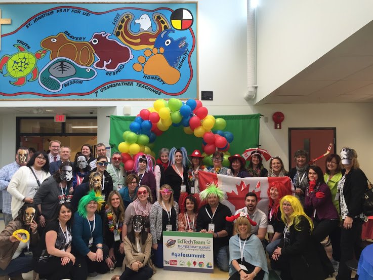 StBrigid_Bison's tweet photo. @sncdsb What a great looking group! Let the learning bring!  #GAFESUMMIT Wish you were here @kdibiagio1 @KaizenEd https://t.co/fKEmETyxbq