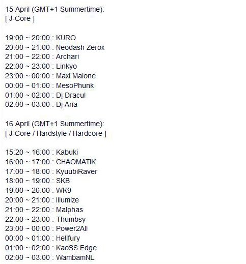 EdgeCoreProject's tweet image. Day 2!! Join us. aniradio.org/radio2.php  #hardcore #NightscapeFestival2 #speedcore #j-core #jcore #terrorcore