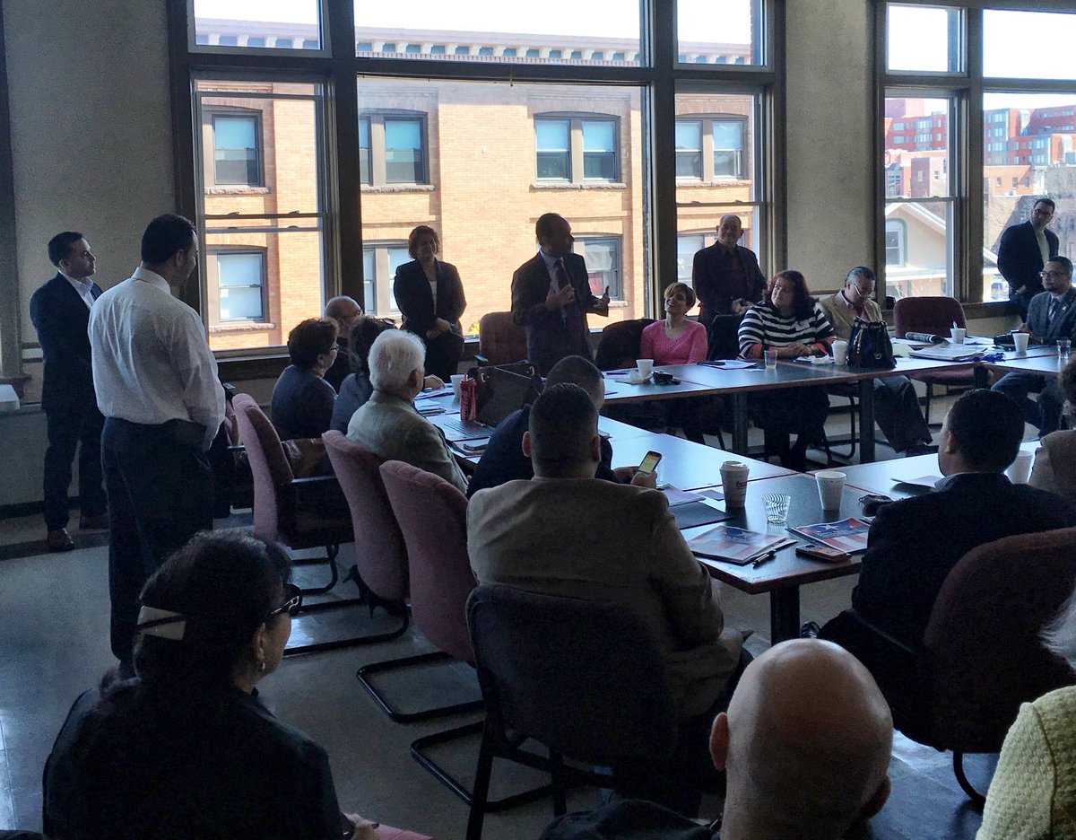 historialatina's tweet photo. Cong. Luis Gutierrez on #puertoricodebtcrisis now @ CT Hispanic Democratic caucus in #HartfordCT • I'm in panel next https://t.co/D8RBmJJAkJ