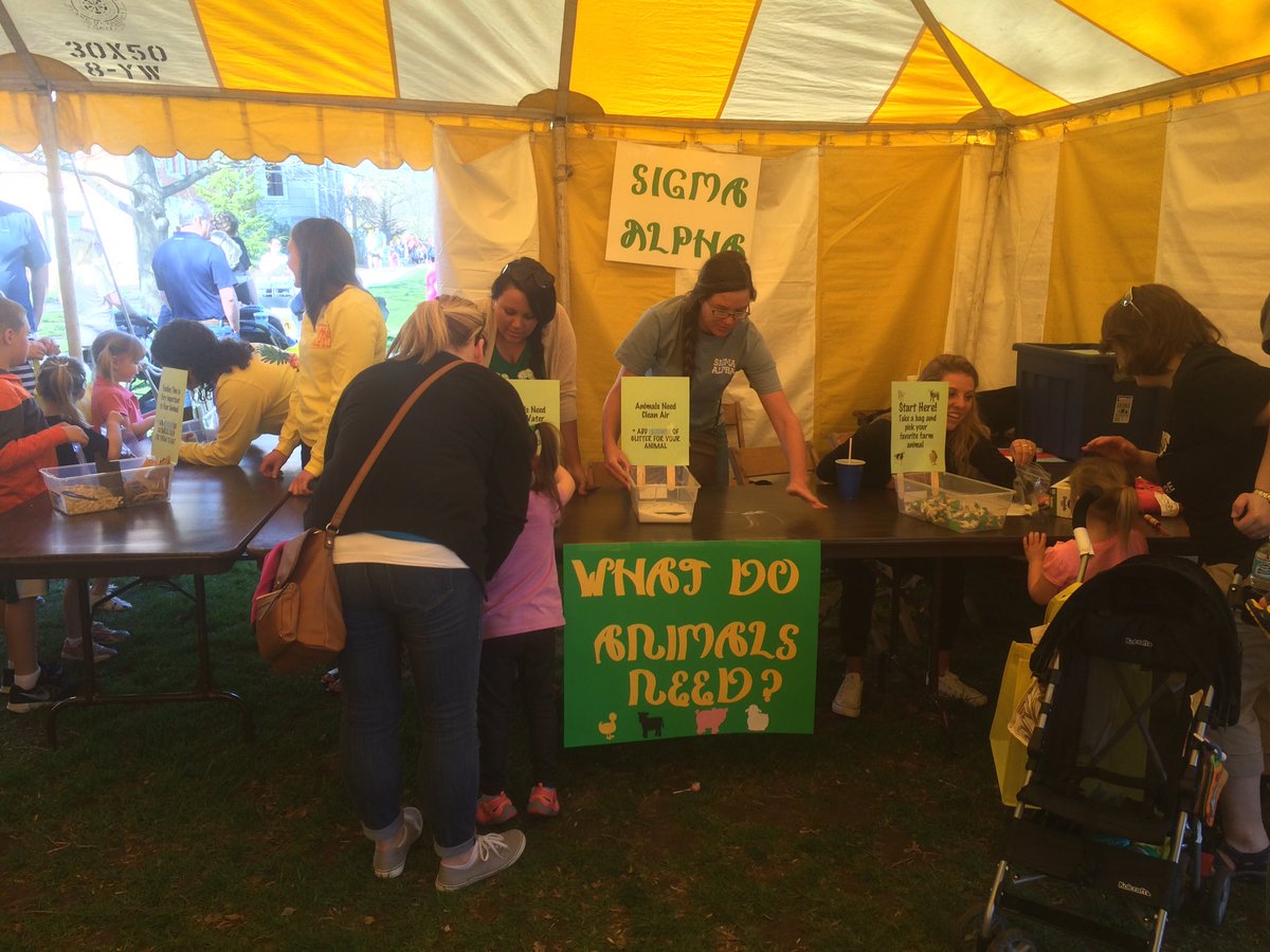 Come visit our booth at springfest and learn what animals need to survive!!