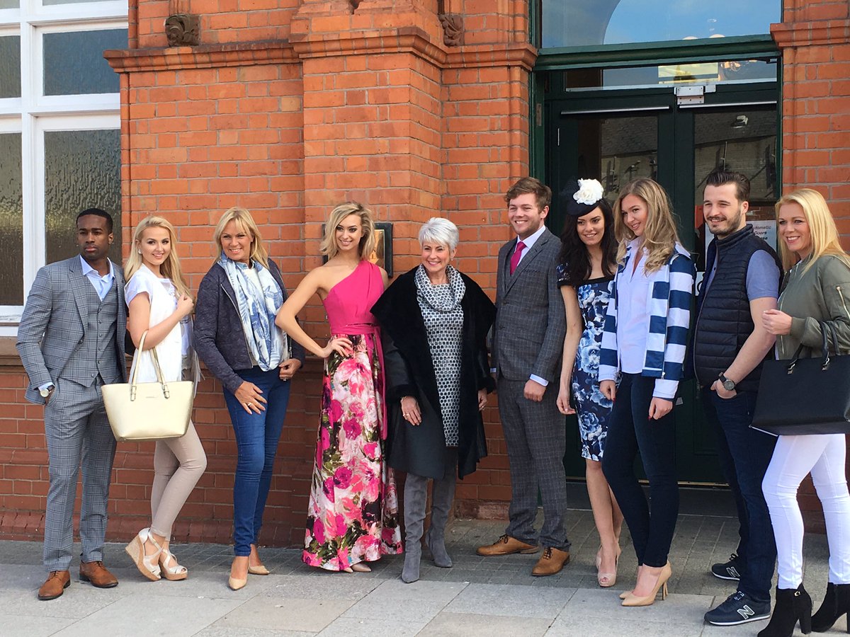 stephmcgall's tweet photo. Models are ready for the first show in #Portadown for @VisitCraigavon #SpringMadeStylish fashion event https://t.co/2ynloUFpOH