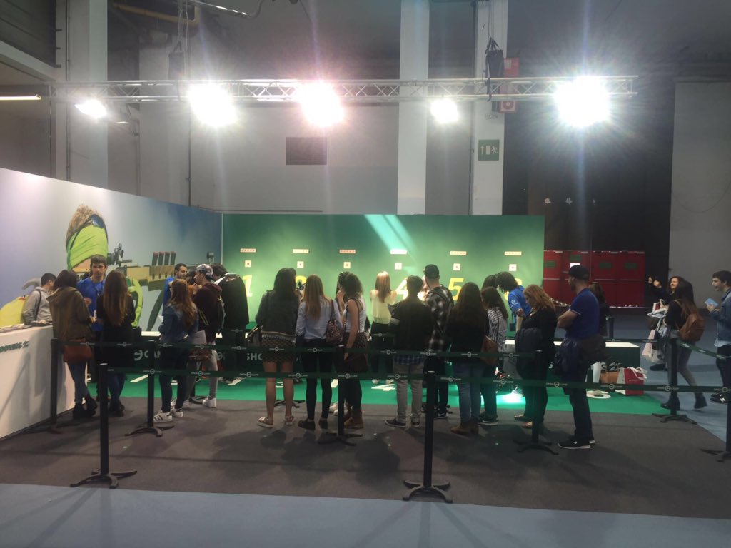 opencampbcn's tweet photo. Vine al nostre estand del @BTravelShow i converteix-te en un tirador olímpic per un dia! #OPENSHOOTING https://t.co/0Pnyv5LE1h