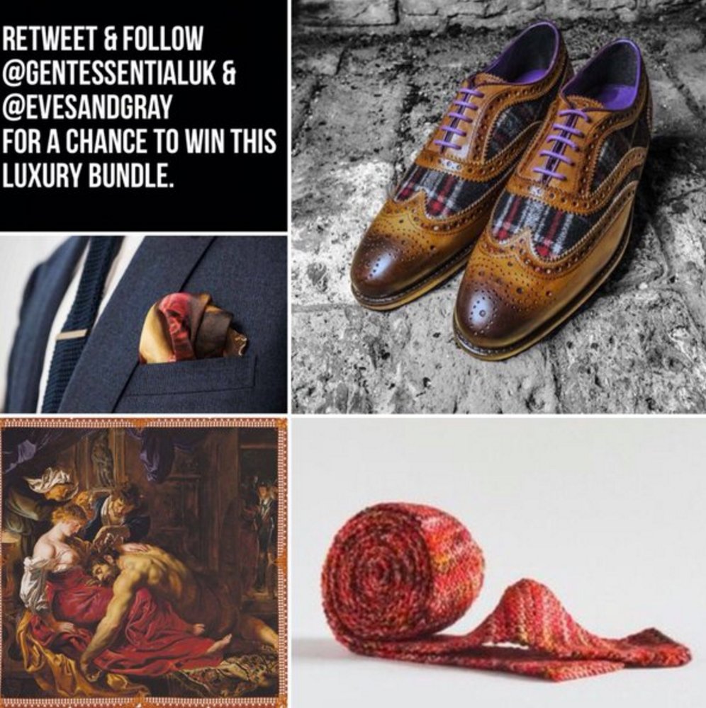 #Win this luxury bundle worth £430 courtesy of @GentessentialUK <a href="/EvesandGray/">EvesandGray</a> <a href="/PenelopeCream/">Penelope Cream</a> &amp; <a href="/Rampleyandco/">Rampley & Co</a>