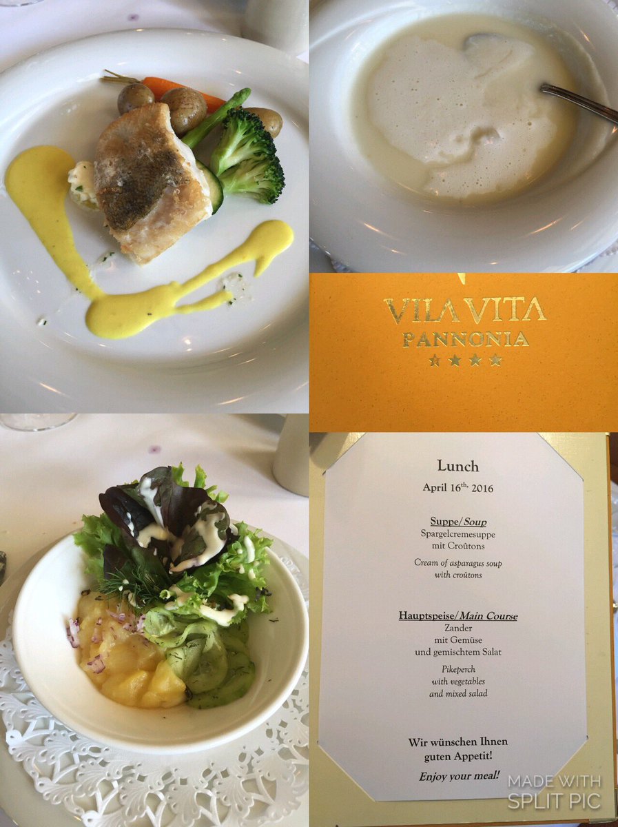 bunge73's tweet photo. Fantastic lunch at villa vita on #austria #wine trip for @WindsorWines https://t.co/CzAYR6LLvK
