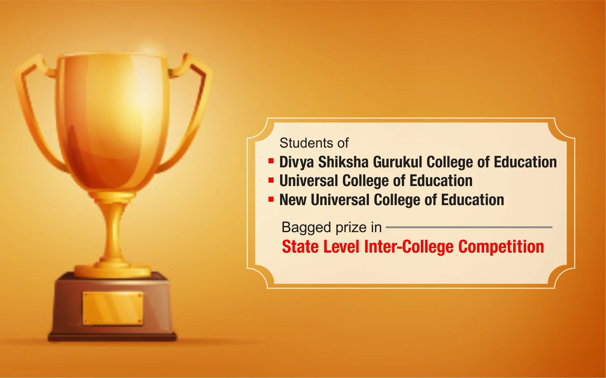 UGICollege's tweet photo. Proud moment for #DSGCE, #UCE & #NUCE in which #students bagged #prize in state level inter college competition. https://t.co/PbXvOeEvZn