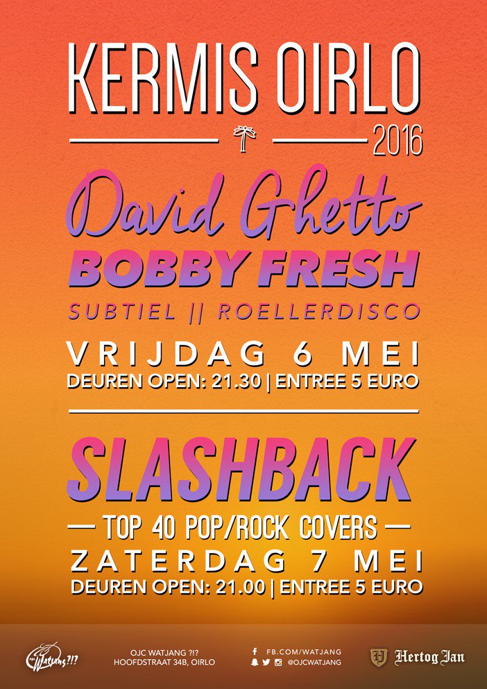 Het programma van de kermis is bekend! 🔥 | Vrijdag 6 &amp; zaterdag 7 mei | Meer info: watjang.nl #kermis
