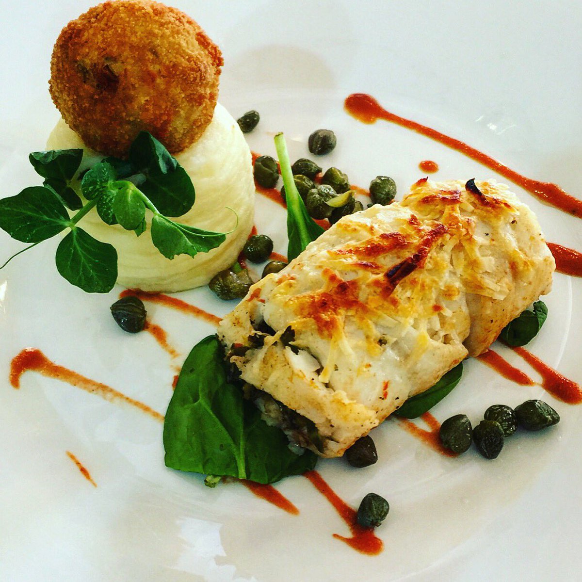 warehousemc's tweet photo. Our plaice dish https://t.co/bq9aeX1vfU