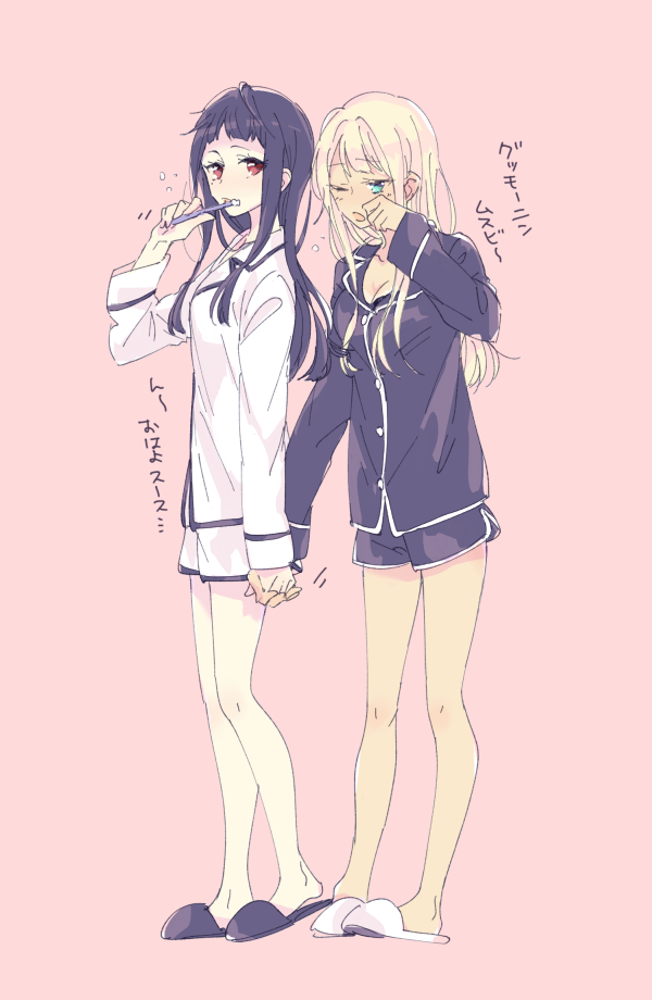 ニコラにお揃いのパジャマ着せたかっただけ… #ナナピク 