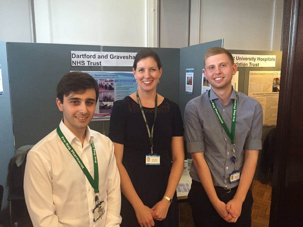 stokatly's tweet photo. Dartford &amp; Gravesham NHS Pharmacy crew #KSSPRP @HEE_KSSPharmacy @DarentValleyHsp https://t.co/9DV7LHw9RY