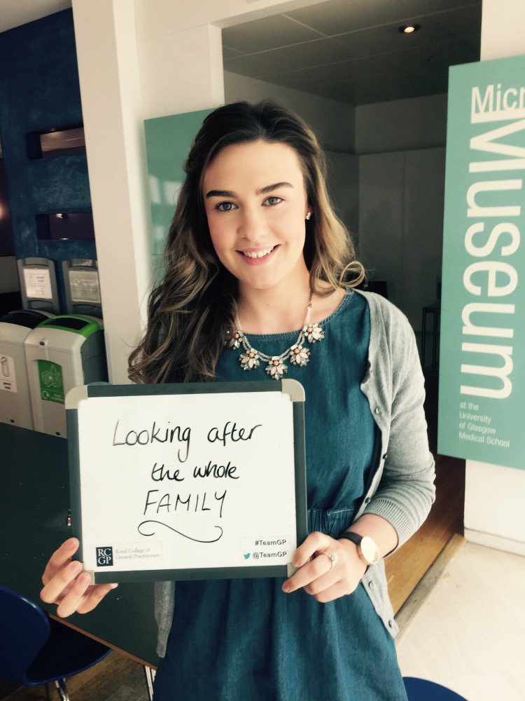 More medical students on why they want to be a GP 'looking after the whole family' #teamgp <a href="/GUGPSociety/">GUGPS</a> GP event.