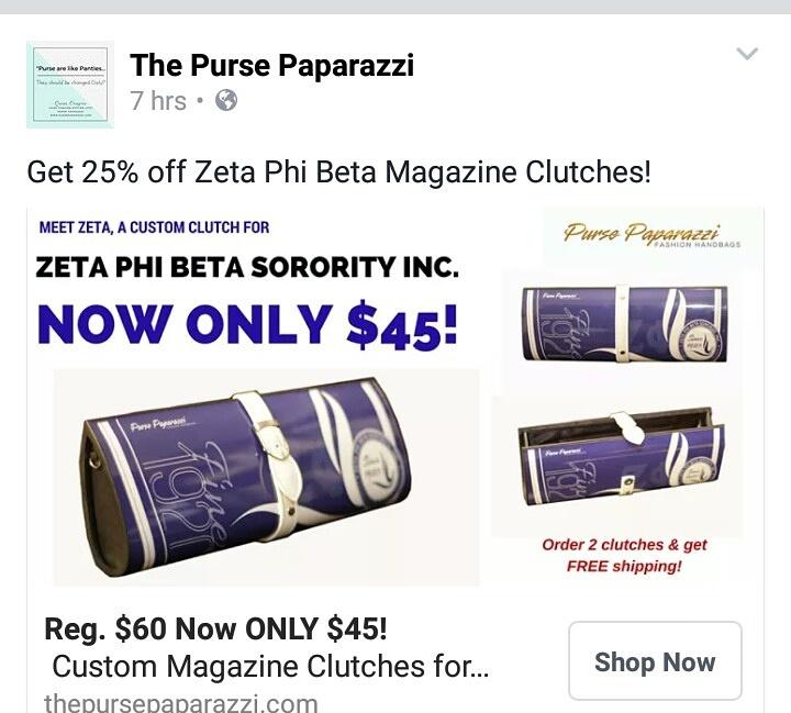 Nice2MediaMP's tweet photo. Shouts to @PursePaparazzi #Support #ZPhiB #GreekLuv https://t.co/5hWcFLKgU1