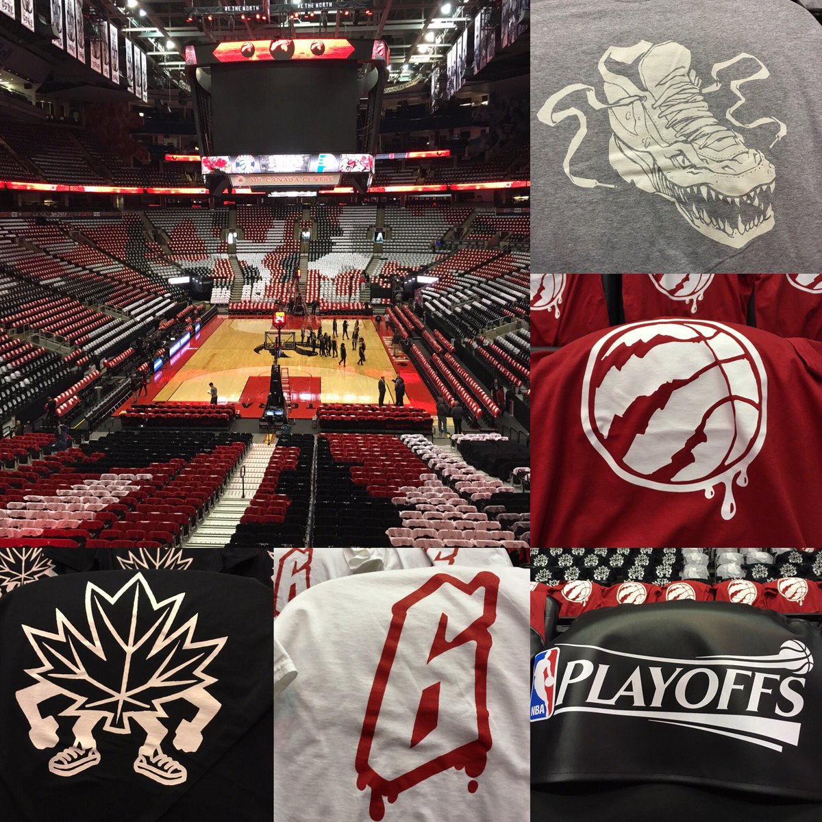 The <a href="/Raptors/">Toronto Raptors</a> #NBAPlayoffs t-shirts are 💯!