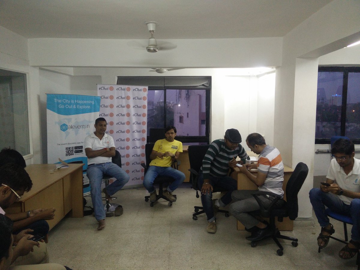 jhaveribhaumik's tweet image. #eChaiUXForum everyone is sharing their reviews about @HashChatMe app