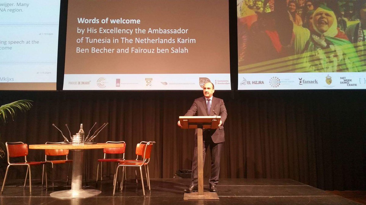 Very interesting and fair debates on Tunisia and Mena region. Congratulations to the organizers
#springtocome