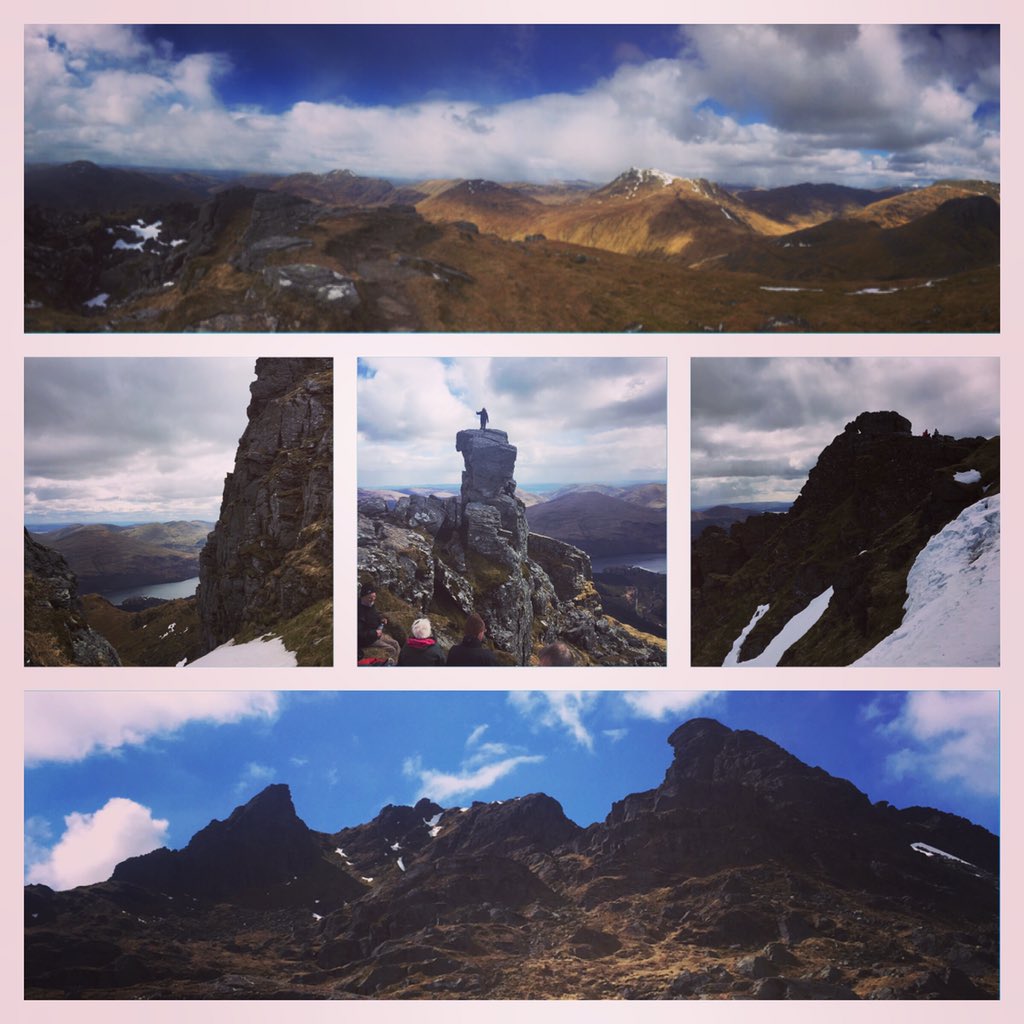 RoisinEB's tweet photo. Another Saturday, another training mountain! 🏔 #thecobbler #benarthur #trainingforkili #mssuperstars @mssocietyuk https://t.co/6OqqN6Aws8