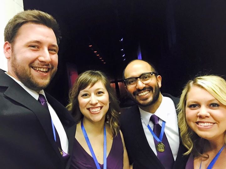 DoubleDateQt's tweet image. Having a great time in IO, with the fantastic Cornbelt Chorus! Come see us if you&apos;re in the Algona area!