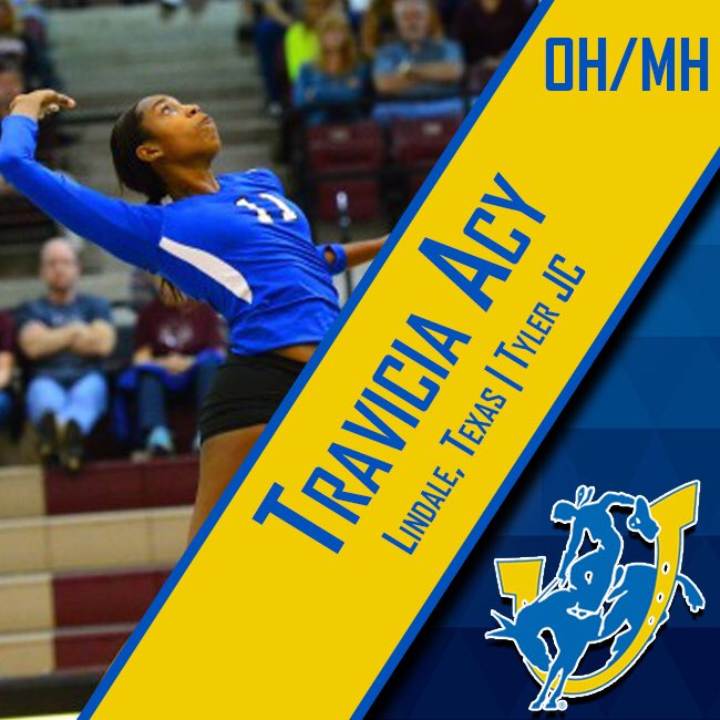 Mulerider Athletics (@muleridersports) on Twitter photo Congrats to Travicia Acy for signing a NLI to be a part of the <a href="/Muleridervball/">Mulerider Volleyball</a> team! #GoMuleriders #WeBleedBlue Congrats to Travicia Acy for signing a NLI to be a part of the <a href="/Muleridervball/">Mulerider Volleyball</a> team! #GoMuleriders #WeBleedBlue