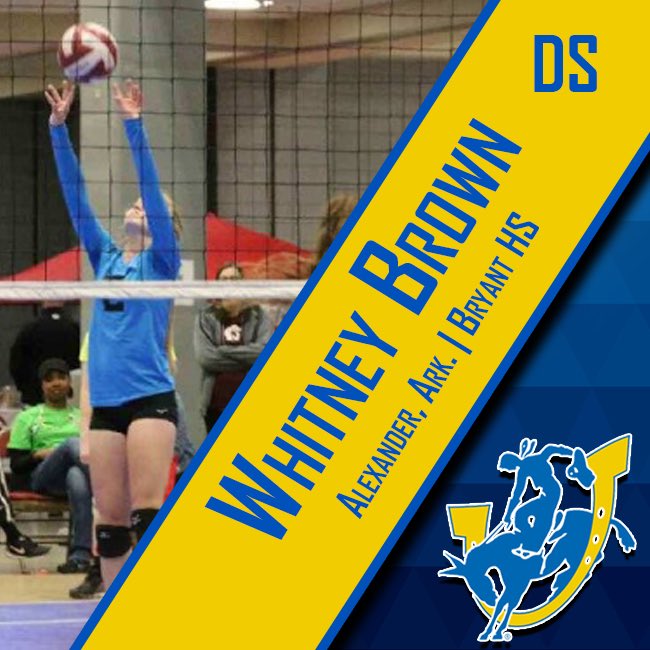 Mulerider Athletics (@muleridersports) on Twitter photo Congrats to Whitney Brown for signing a NLI to be a part of the <a href="/Muleridervball/">Mulerider Volleyball</a> team! #GoMuleriders #WeBleedBlue Congrats to Whitney Brown for signing a NLI to be a part of the <a href="/Muleridervball/">Mulerider Volleyball</a> team! #GoMuleriders #WeBleedBlue
