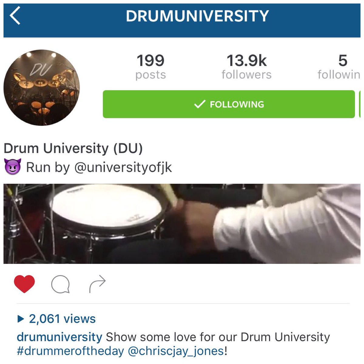 cjayblaze's tweet photo. #CJAYONDRUMS https://t.co/YwD5Bm30q8