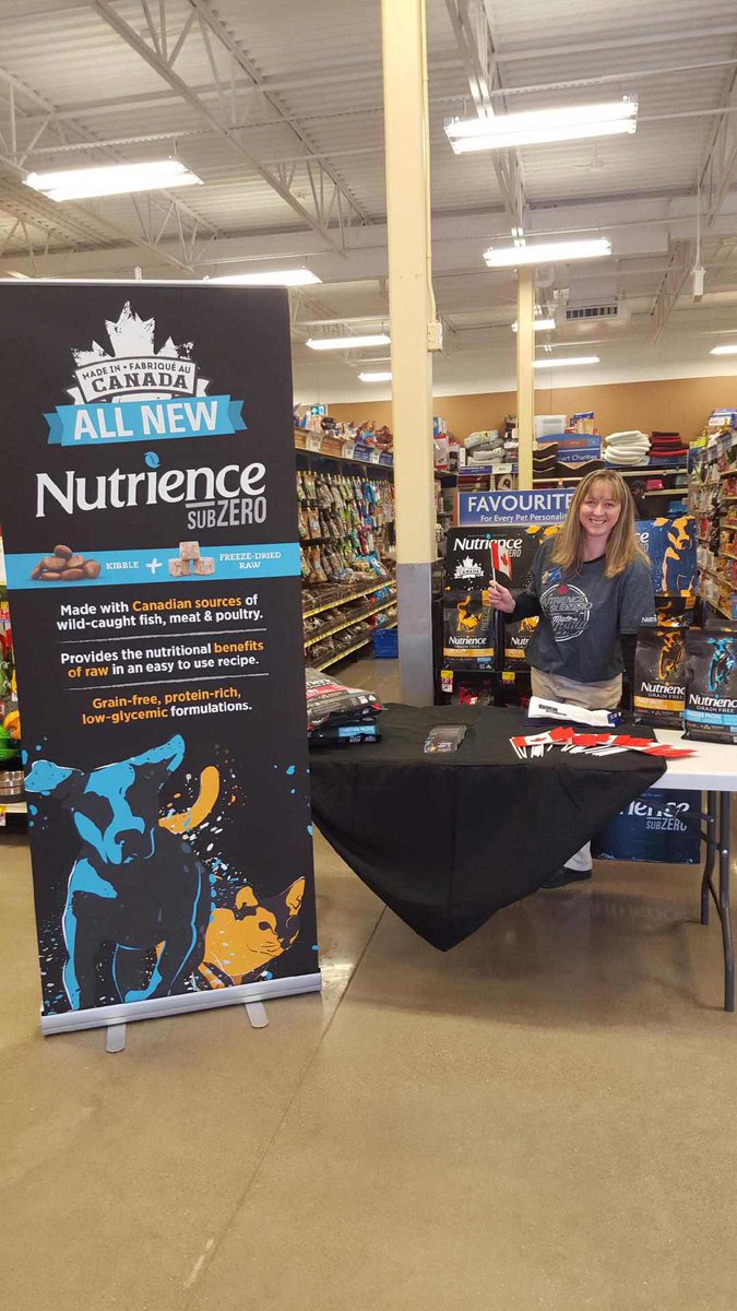 petsmart2578's tweet photo. #subzero #owensound #petsmart join us today to learn more about the Nutrience subzero ! https://t.co/qH3CUQ0v0w