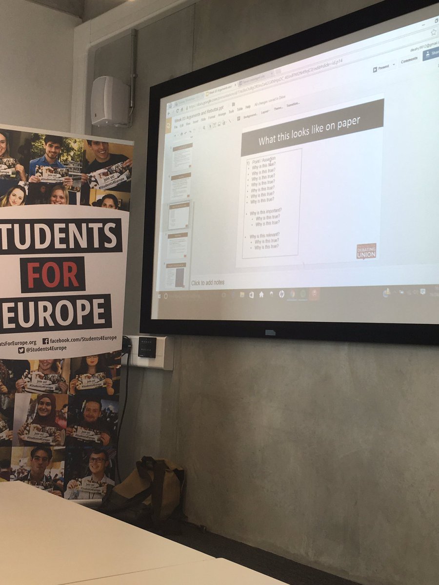 YEMWales's tweet photo. Getting ready for the debate! thanks to @Students4Europe for hosting us #INtogether #aberINOUT #AberIN https://t.co/UlZES6rnHU