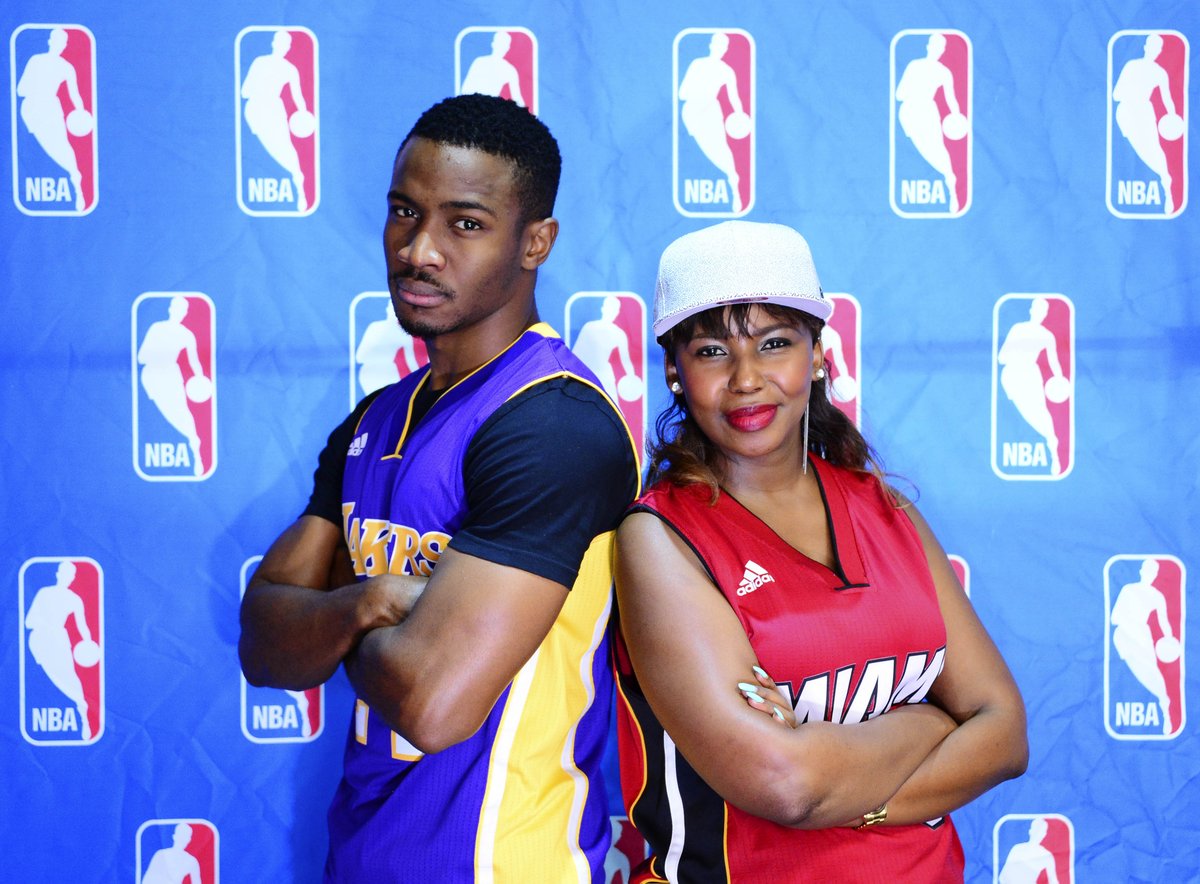 NBA_Africa's tweet photo. Thank you @SimplyCarol8 & @LungaShabalala for celebrating #NBAFanDay with us yesterday! https://t.co/dXR0VdhkkE https://t.co/xQQCHWYeqZ