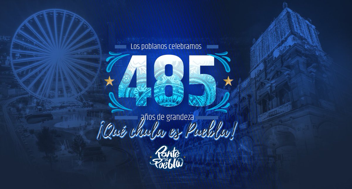 ClubPueblaMX's tweet photo. Hoy celebramos con orgullo, la fundación de nuestra ciudad.

#Puebla485 👼👼👼
#QueOrgulloSerPoblano
#QueChulaEsPuebla https://t.co/JiFZfB5US2