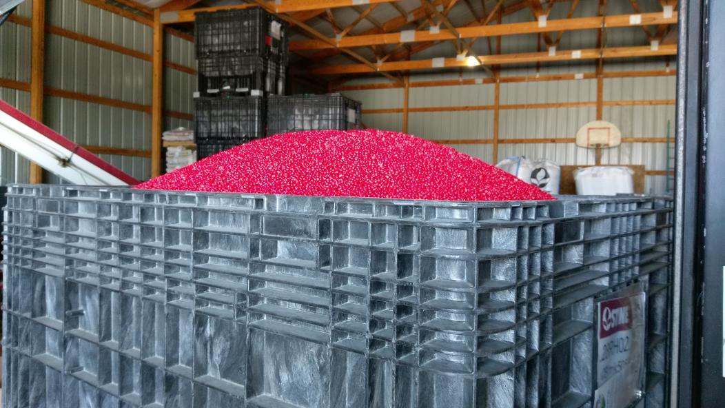 waltonagseed's tweet photo. So, you want 50 units of 2250ct #beans in a hard box? There ya go! #plant16 #stinesoybeans #customtreating https://t.co/9WLjgVUycT