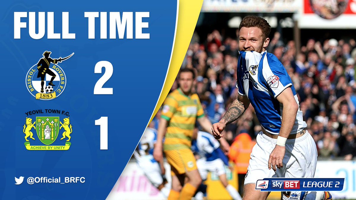 FULL TIME: <a href="/Official_BRFC/">Bristol Rovers</a> 2-1 <a href="/YTFC/">Yeovil Town FC</a>