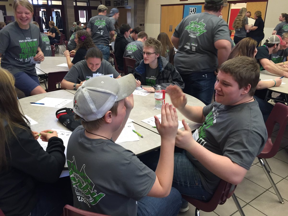 dairypdpw's tweet photo. Off to a strong start with "Hans Time" at PDPW Youth Leadership Derby. Mission accomplished! #YLD2016 https://t.co/MtB49rgMry