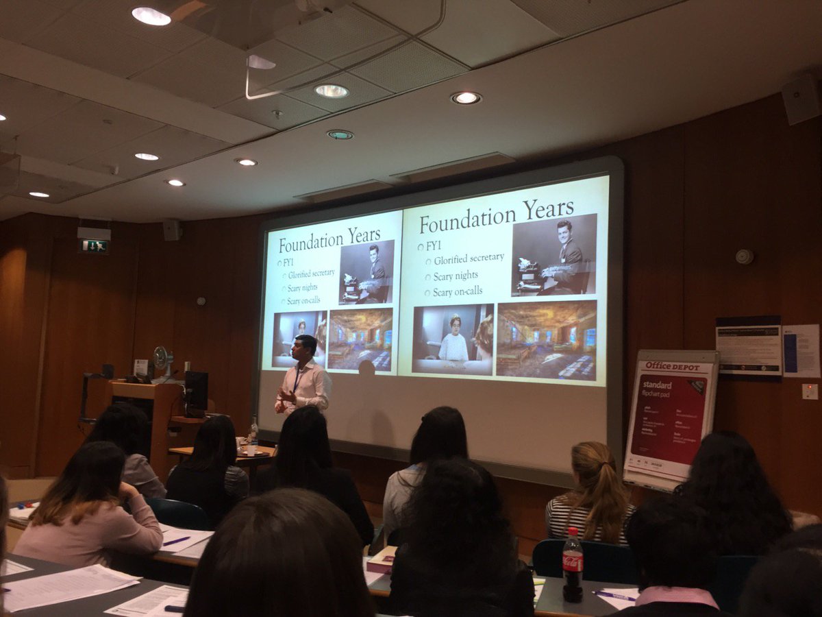 Great final session to a jam packed <a href="/GUGPSociety/">GUGPS</a> GP conference Dr Sandesh Gulhane talking about life as a GP trainee