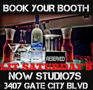 MrKaress's tweet photo. #LitSaturdays in full affect tnite #Aggiefest Bash at #Studio7s #NCAT #UNCG #Bennett all booths sold out https://t.co/9FyIO110C3