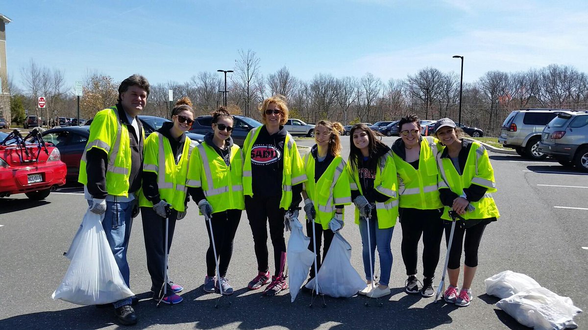OBHS SADD STUDENTS clean up Marlboro road. Be OB PROUD!