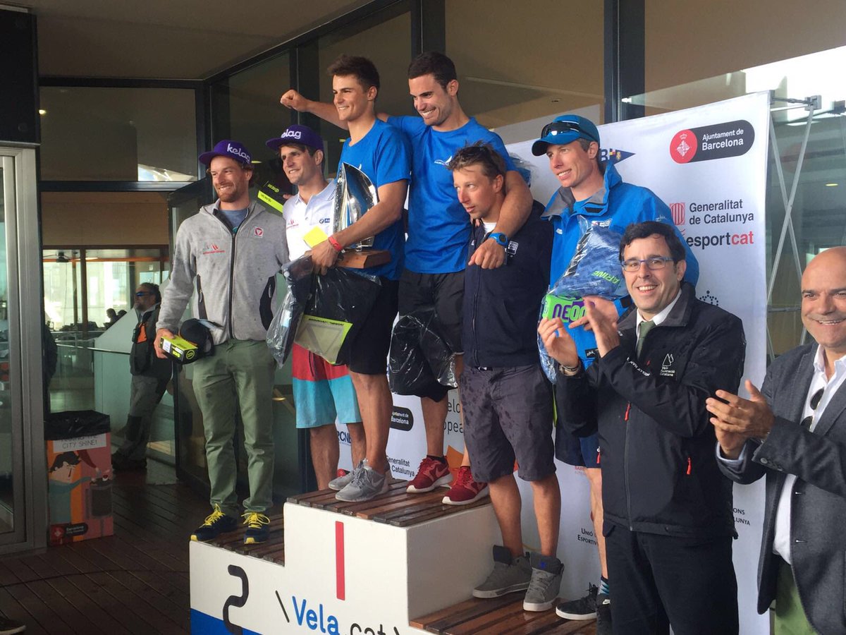 BcnSailing's tweet photo. Prize giving ceremony Congratulations to everyone!!! #49erBCN @49erSailing https://t.co/sFwh5DV7t5