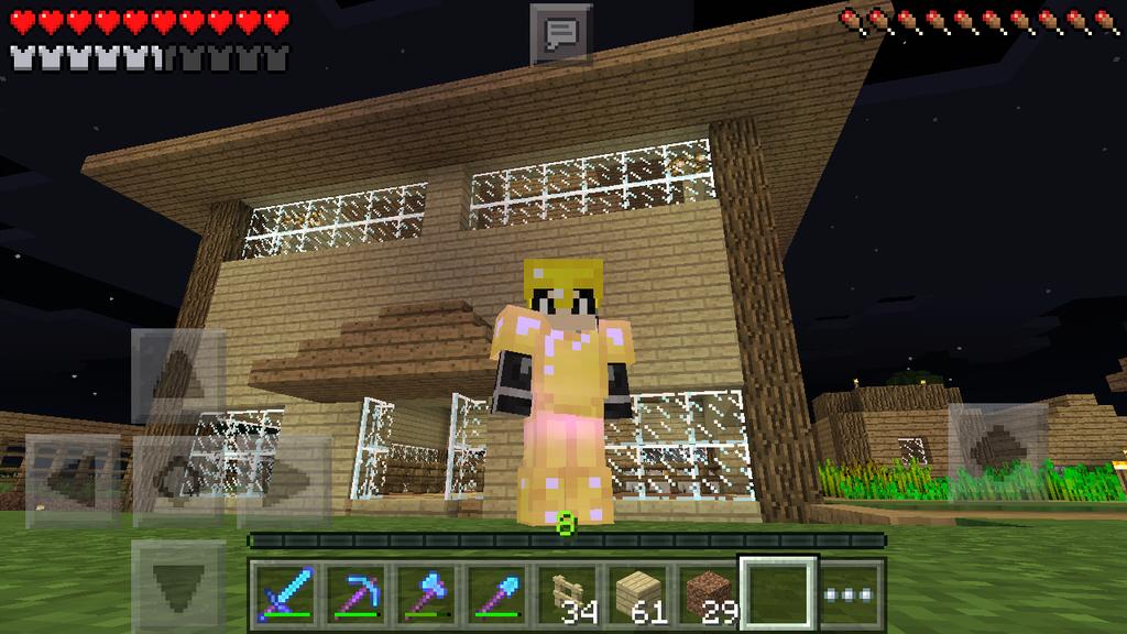 Mikazuki 先ほど友達とマイクラpeをやっり牧場を作りました 二人だったので以外と早く建築が終わりました 俺と友達の建築力はまだまだですがどんどん建築していきたいと思ってます 設計図はお気に入り数が10人でしたら書きたいと思います