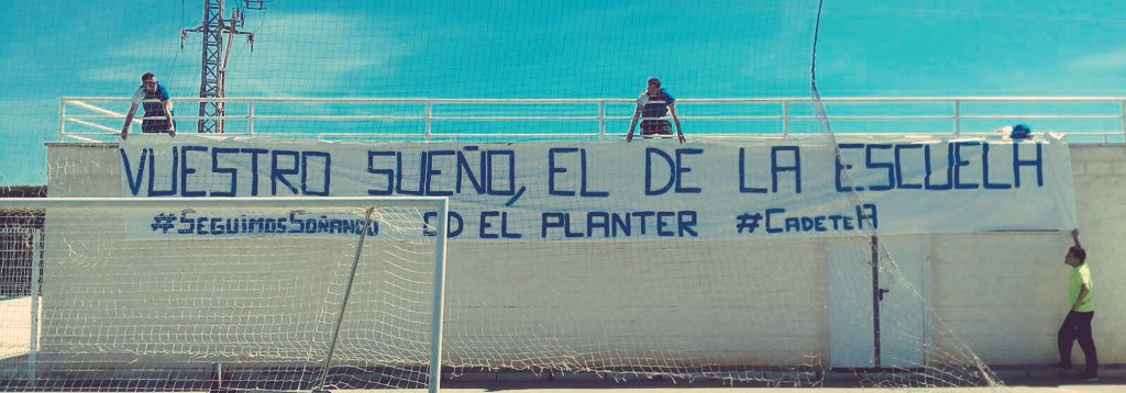 CDElPlanter's tweet photo. Victoria del CADETE - A por 2-0 frente al @alborayaud "B" 
Brutal trabajo de todo el equipo.
#SeguimosSoñando https://t.co/E6DQjvDlMv