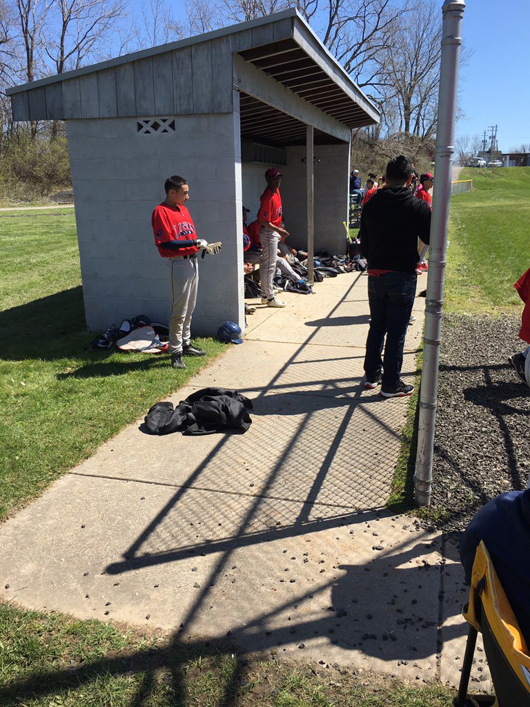 Beautiful day for baseball. Let's play 2! <a href="/lincolnwestHS/">Lincoln-West HS</a>