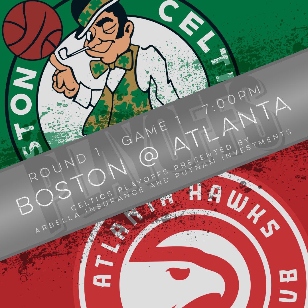 Boston Celtics on Twitter "It's game day! The Playoffs start in Atlanta tonight at 700 p.m.…