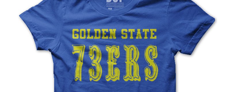 Our Golden State 73ers tee is now on sale. shopdsf.com/products/golde… #DubNation #GoldenStateWarriors #73ERS