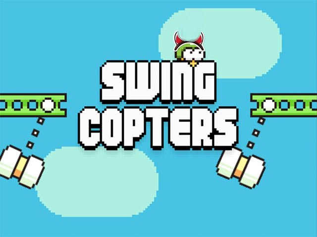 AndroidGamesDig's tweet image. tiny.cc/0xpq9x Swing copters - try to fly up as high as you can using a strange hat with a propeller.