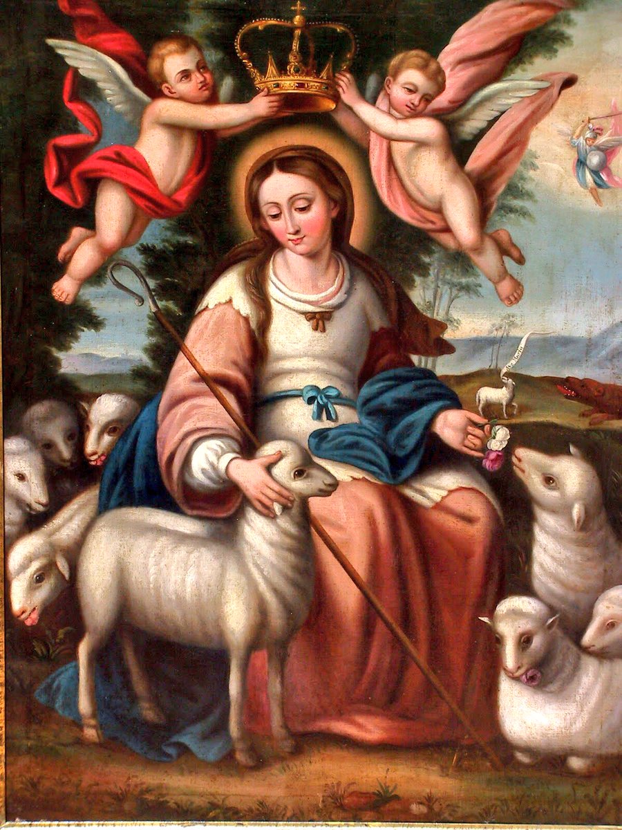 info_cofrade's tweet photo. Felicidades a todas las Hermandades que veneran a la Divina Pastora en el día de su festividad. #SevillaHoy https://t.co/Q39Auc0sqV
