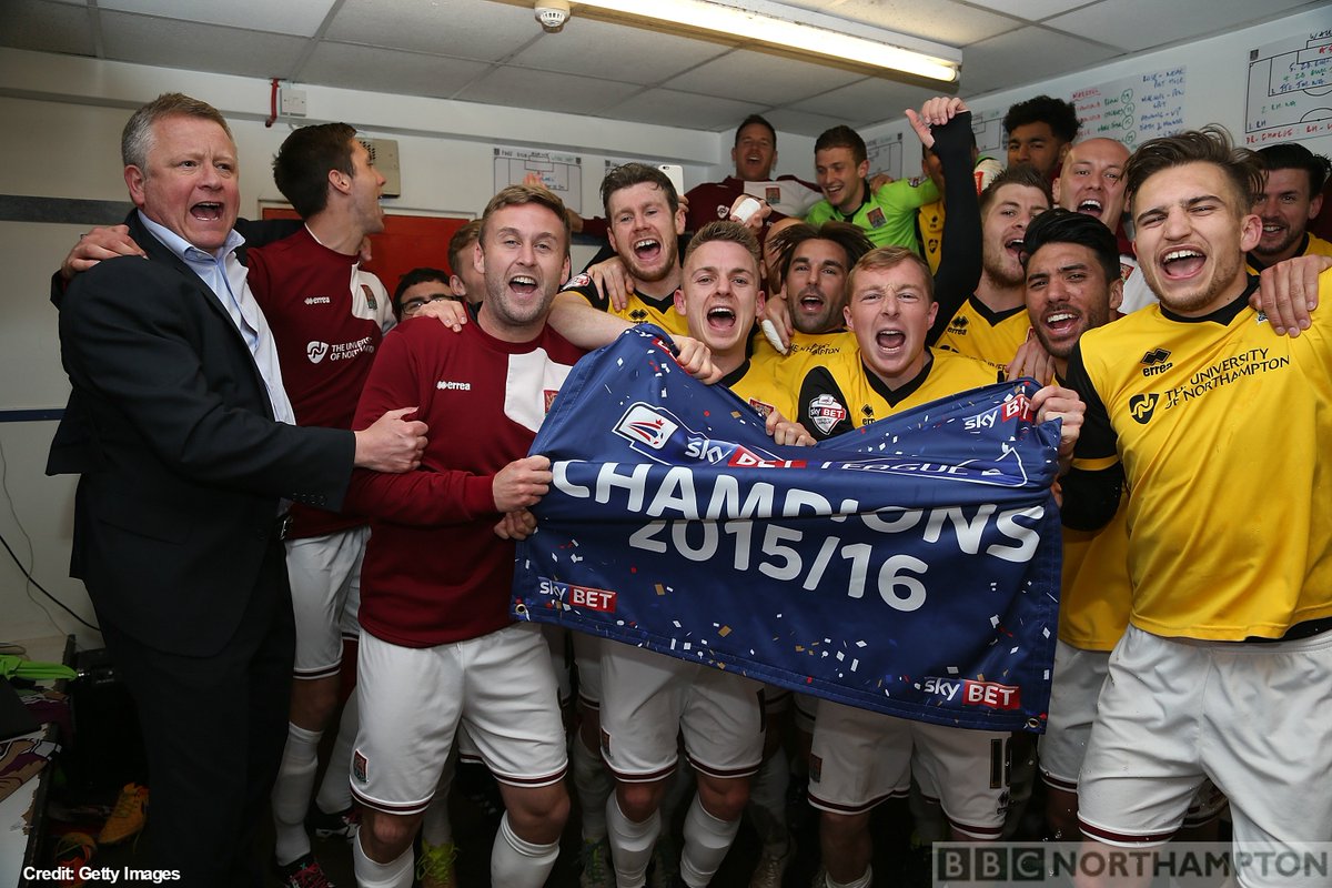 BBCNorthampton's tweet image. Northampton Town Football Club

League Two Champions 2015/16