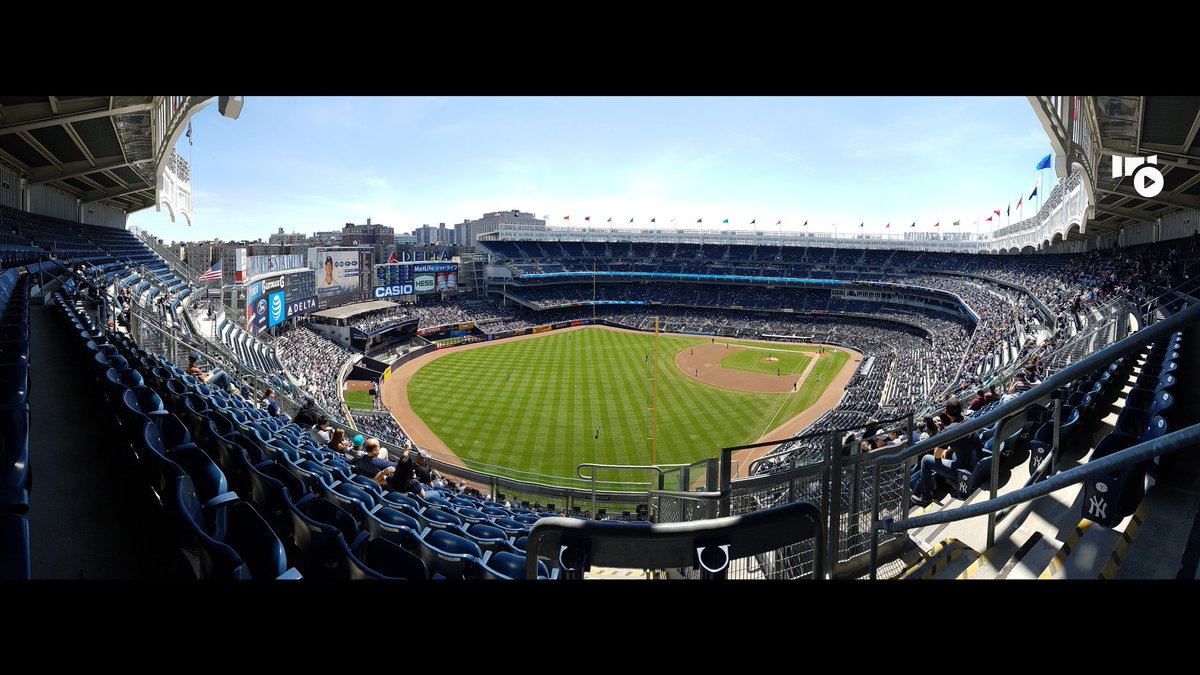 waynegoguen's tweet photo. Beautiful day for a baseball game even if it's the Yankees. #ViewFromOurSeats #BucketOFood https://t.co/UtABZVuSeB